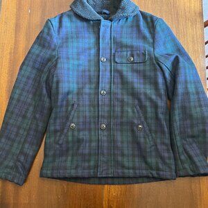 LL Bean Signature men's winter coat, size small, fleece lined